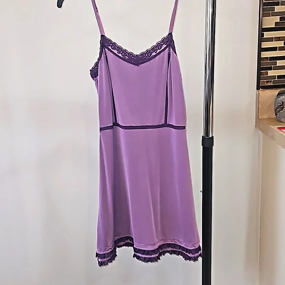 chinese dress ladies Free People Intimately Womens Lace Trim Short Bodycon Salmon Dress(XS)